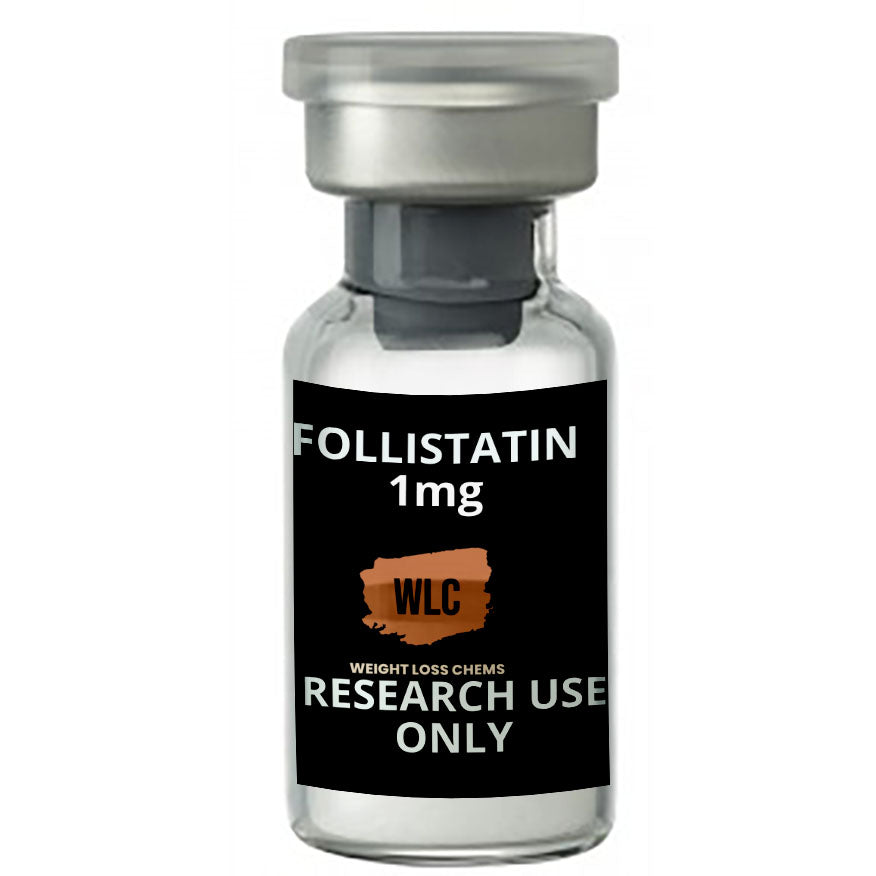 Follistatin 1mg vial for research use only.  Weight Loss Chems (WLC) product.