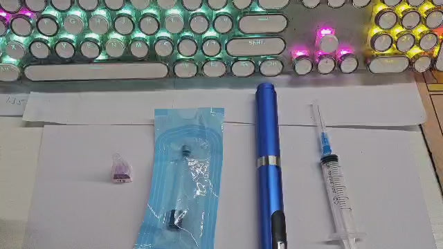 Load video: Disposable peptide pen